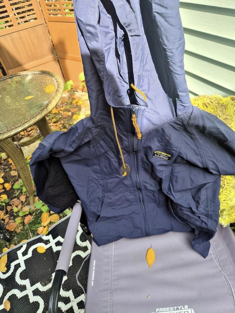 L.L.Bean Women'Small Mountain Classic Full-Zip Jacket Nylon Jacket Size